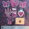 haunted romance sticker bundle
