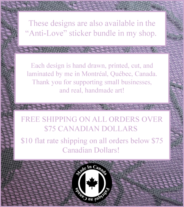 broken hearted tears sticker