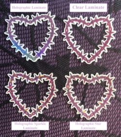 barbed wire heart sticker