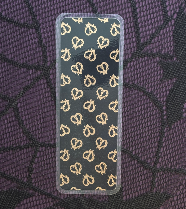 bleeding hearts bookmark