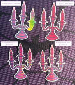candelabra sticker