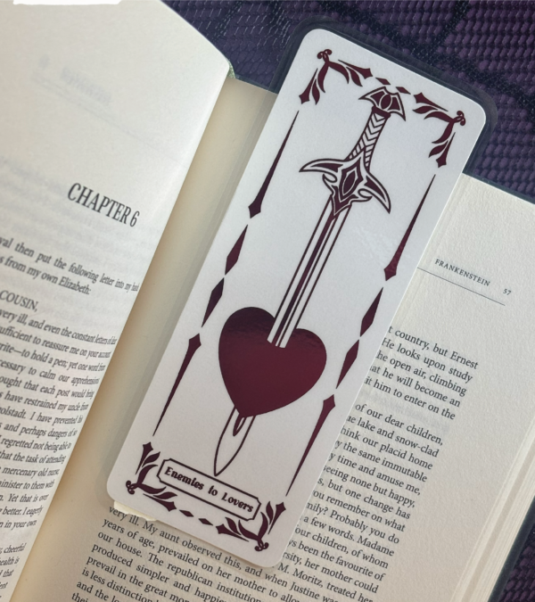 enemies to lovers bookmark