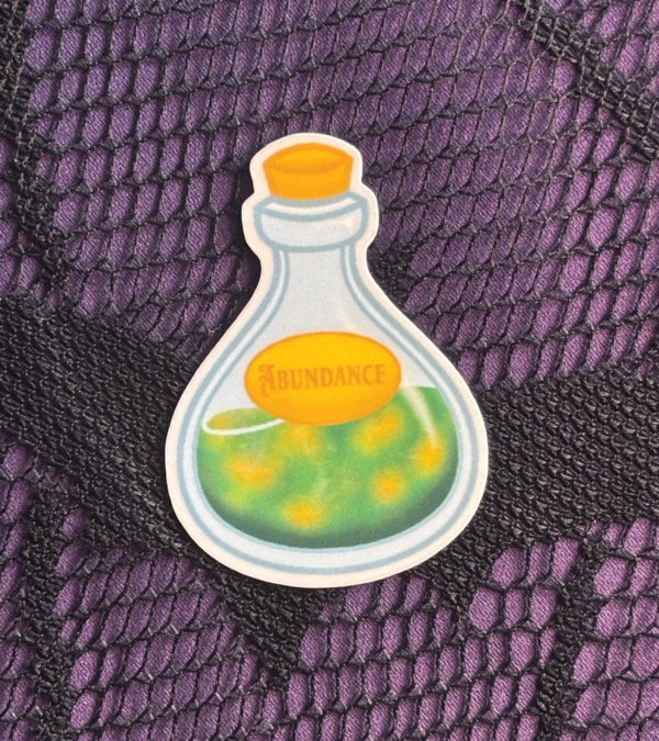 abundance potion sticker abundance potion sticker