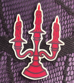 candelabra sticker candelabra sticker