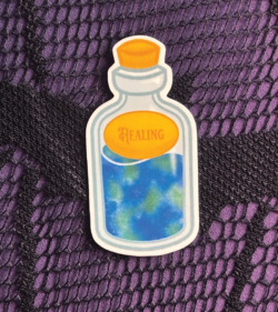 healing potion sticker