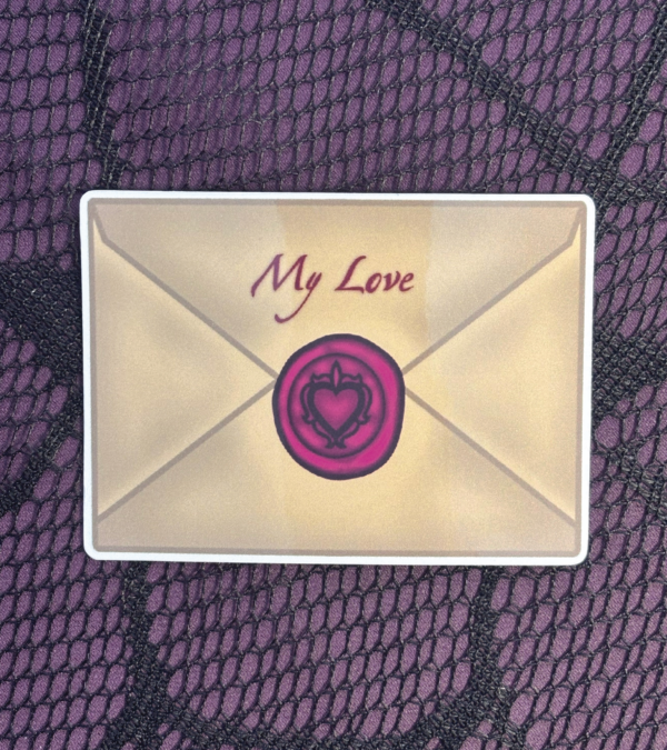 love letter sticker