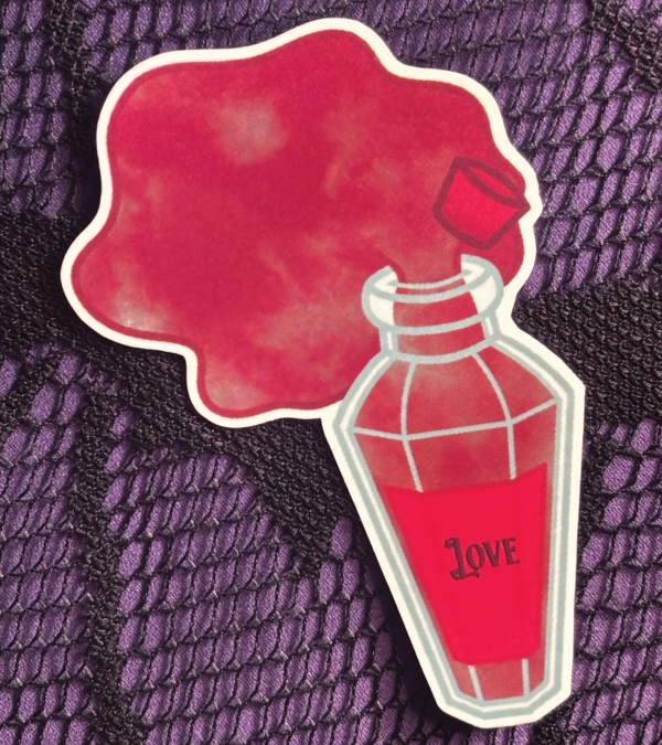 spilled love potion sticker spilled love potion sticker
