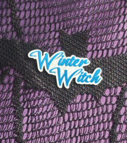 winter witch sticker