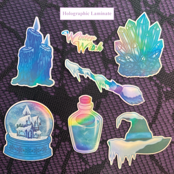 winter witch sticker bundle winter witch sticker bundle